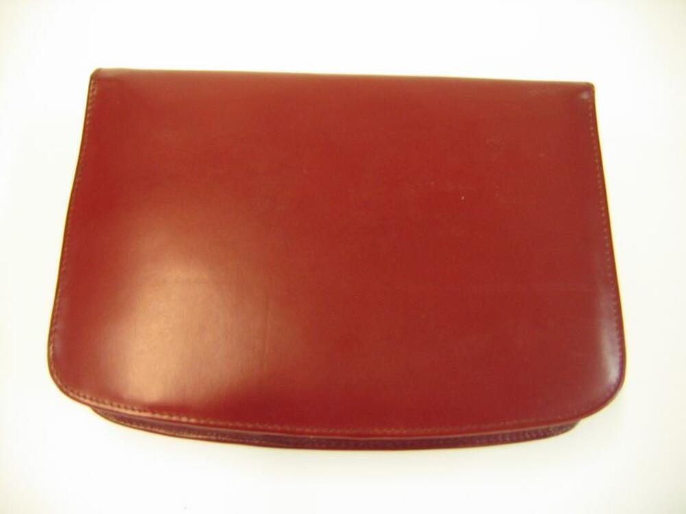 Etui in rood leer