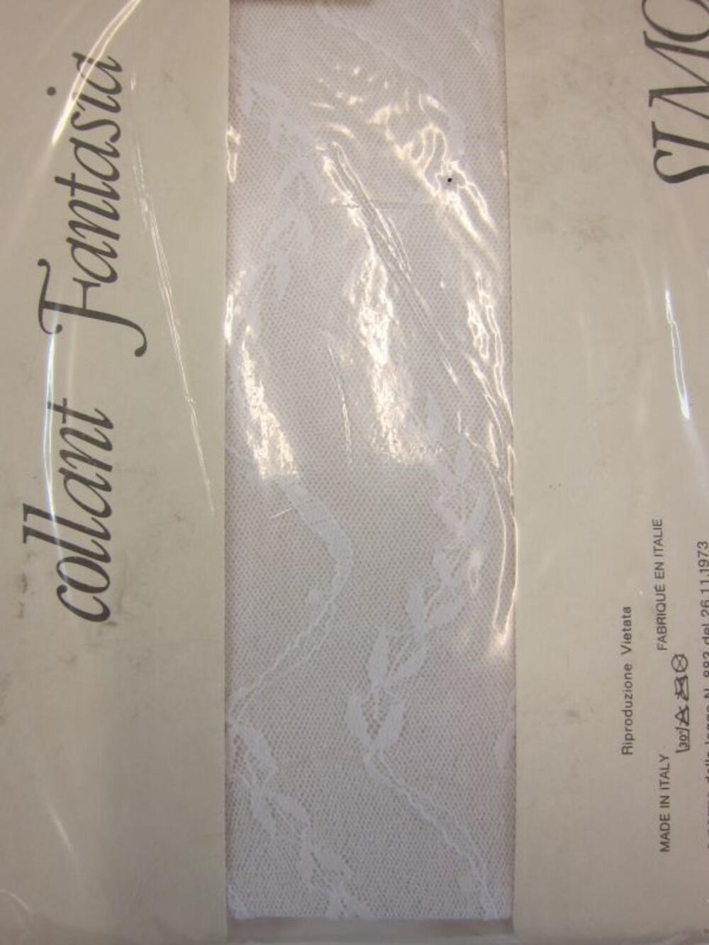 Fantasiepanty in witte polyamide