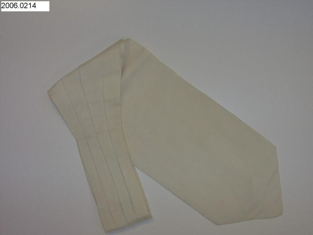 Foulard in ecrukleurige zijde