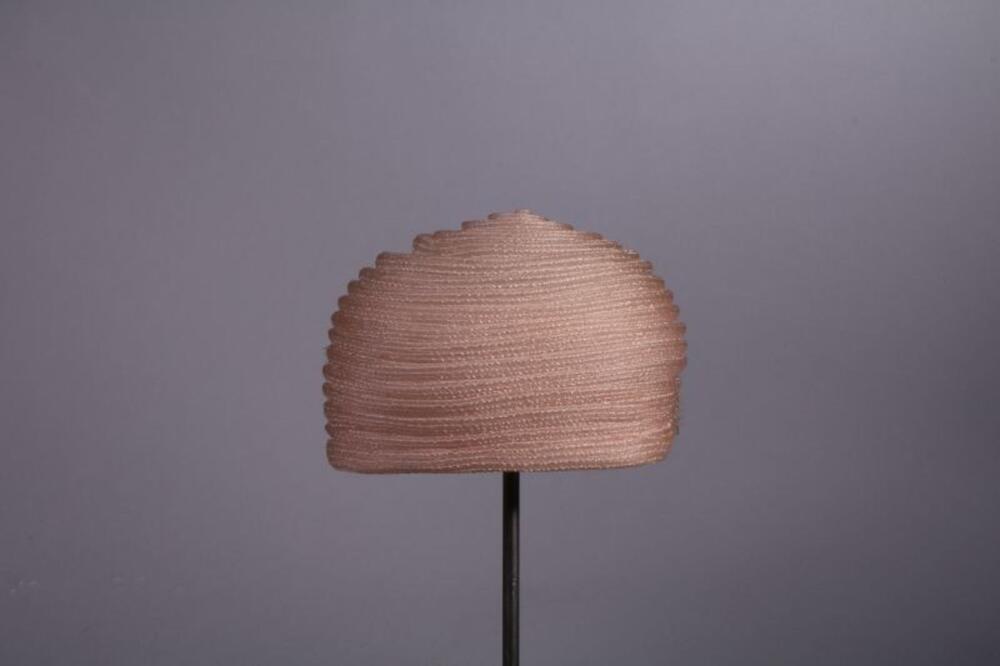 Toque in roze nylon