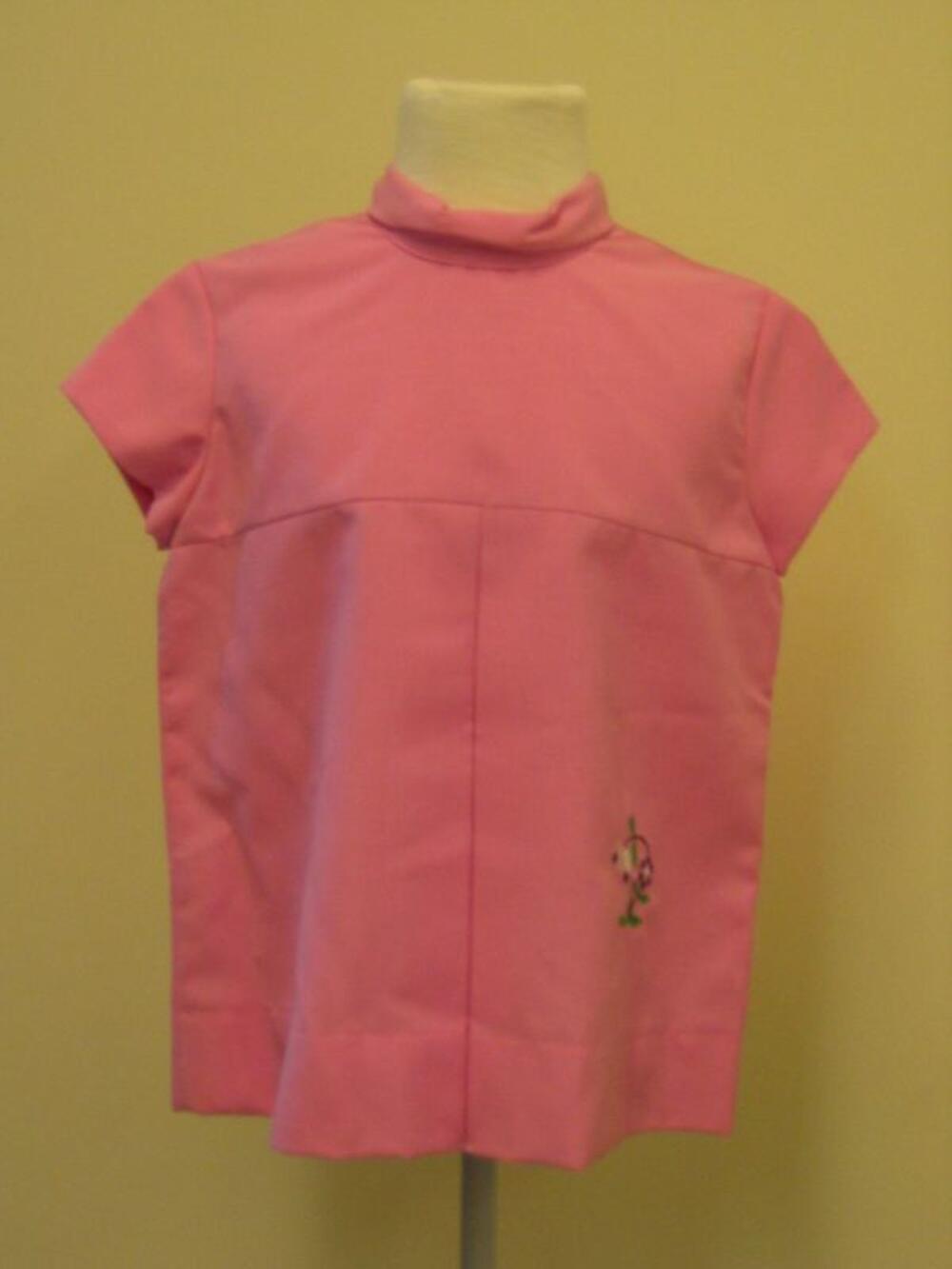 Kinderjurk in roze tergal