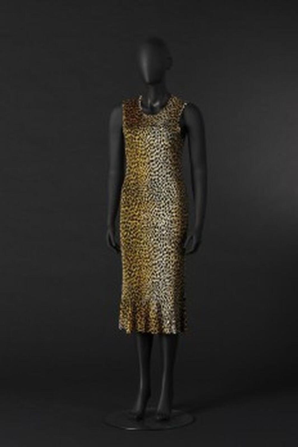 Jurk met luipaardprint