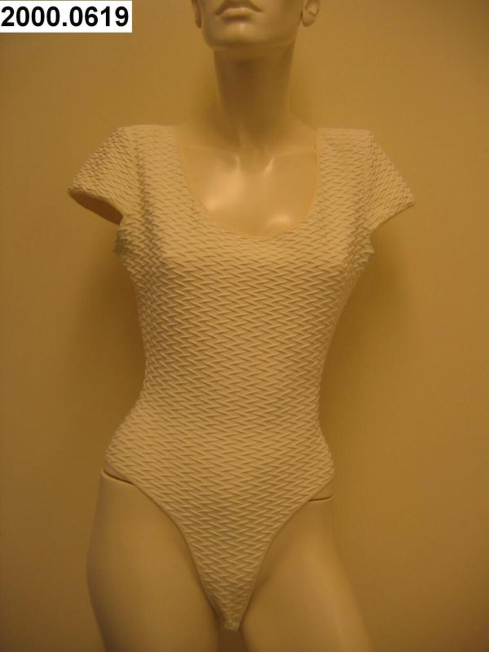 Body in ecru polyamide
