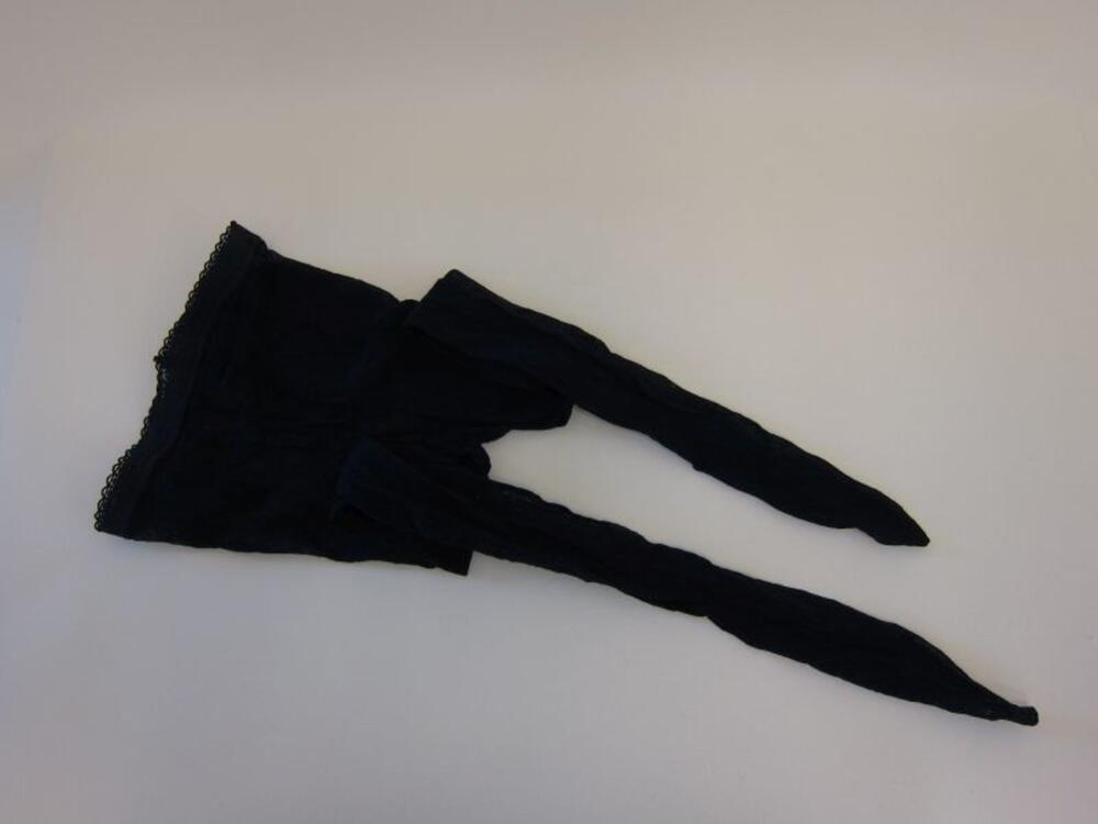 Kousen in donkerblauwe nylon