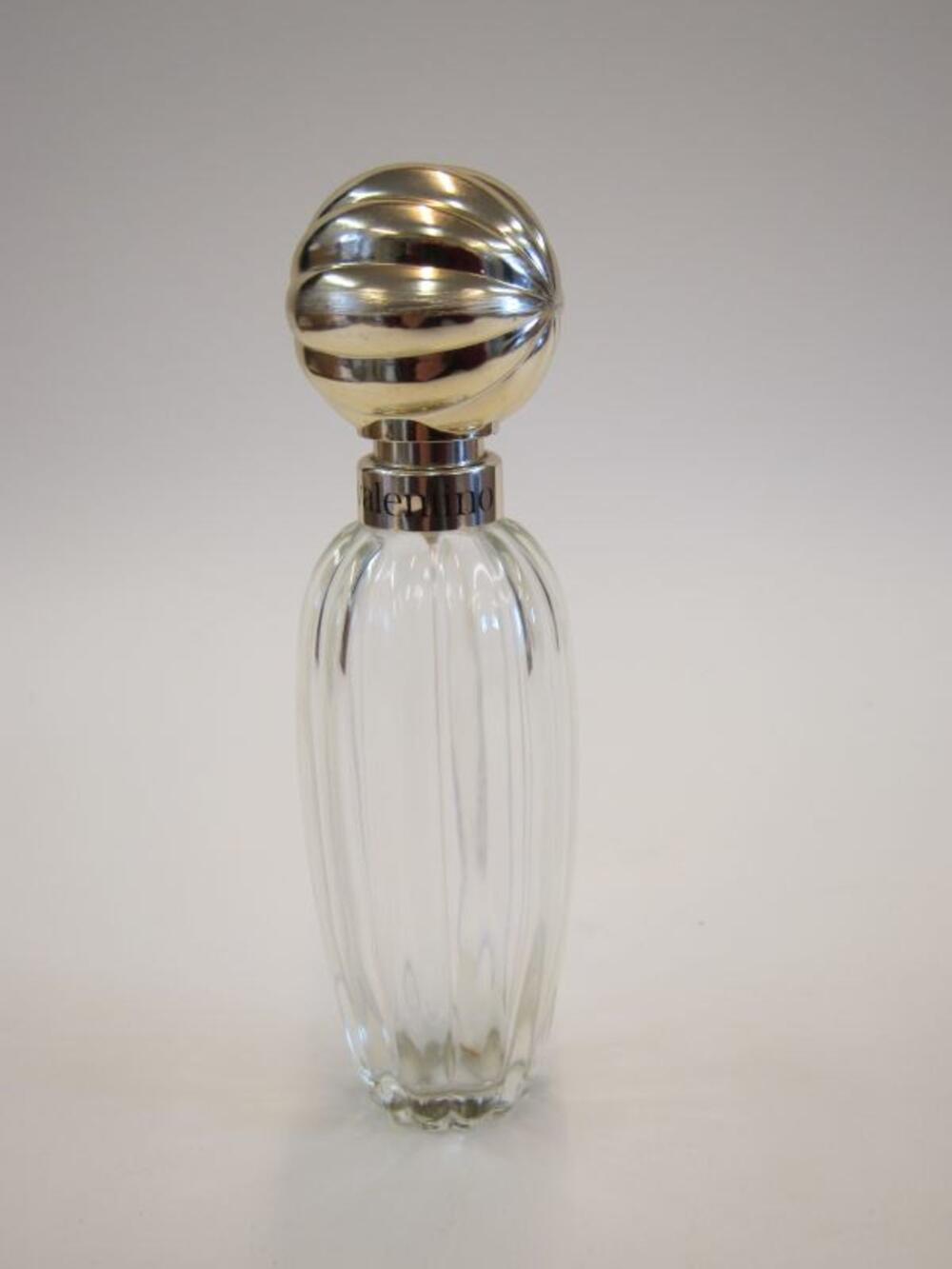 Parfumfles in doorzichtige glas