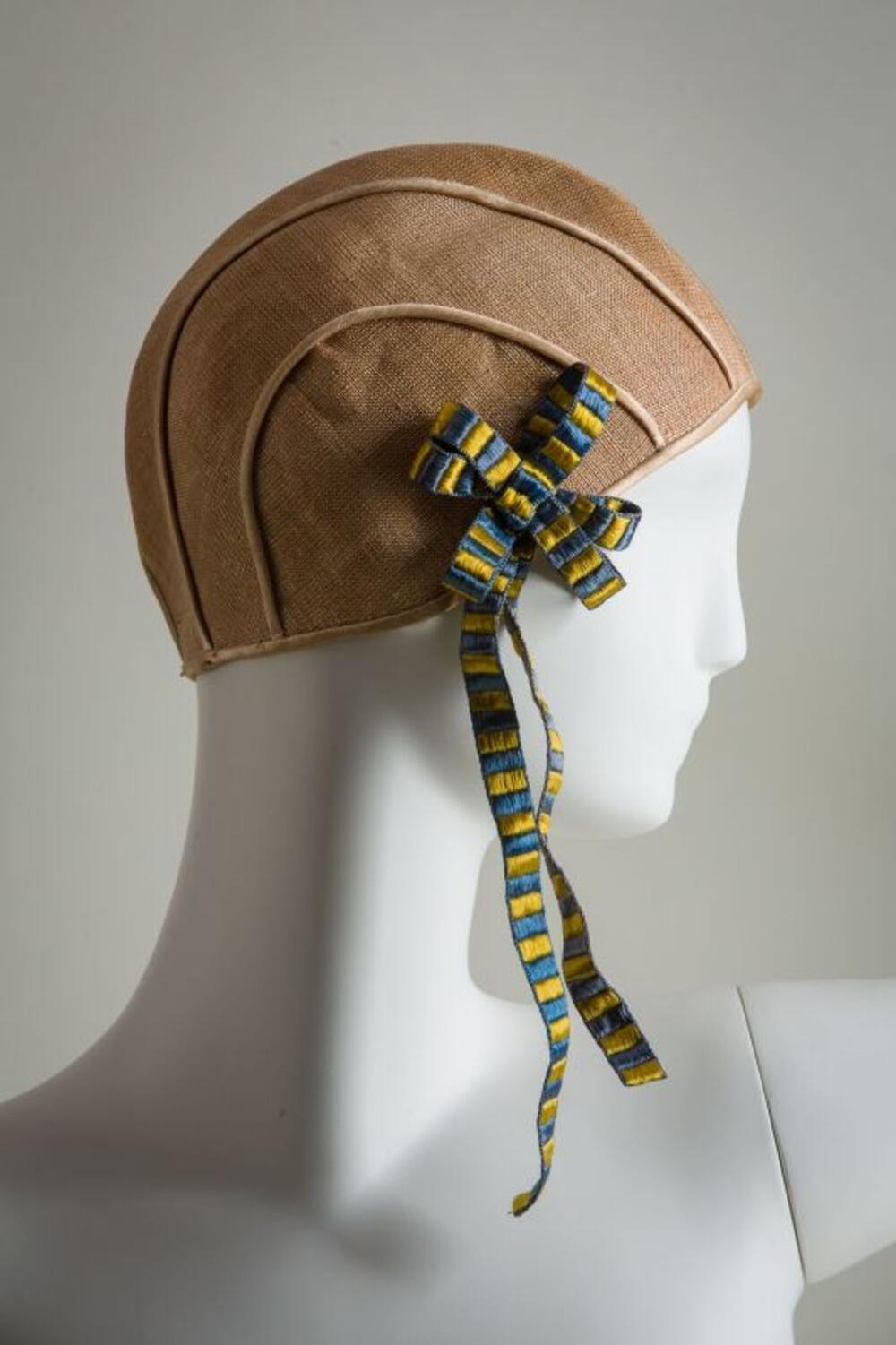 Badmuts met decoratielint