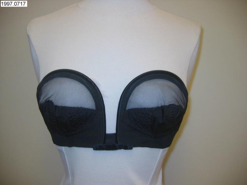 Bustehouder in zwarte nylon
