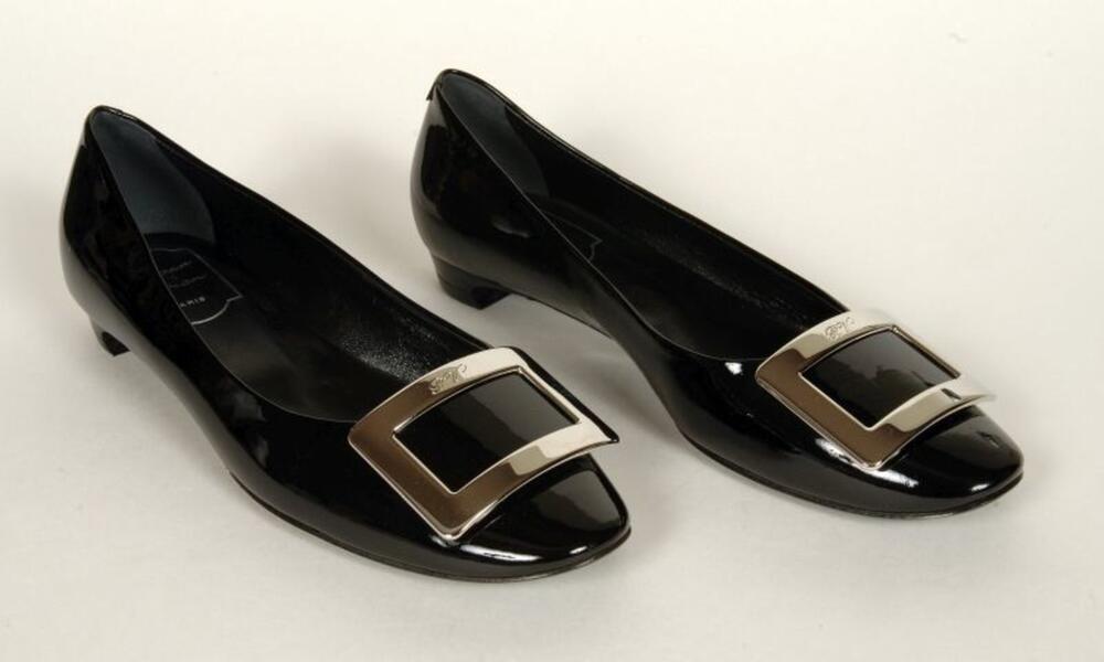 Schoenen in zwart lakleer