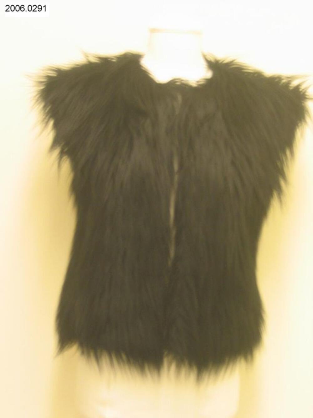 Gilet in namaakapenbont