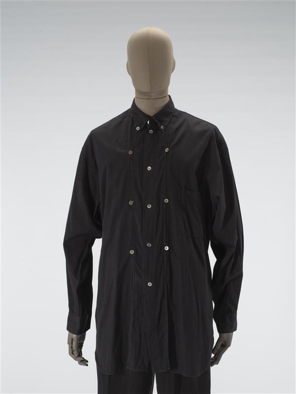 Rokhemd bij avondkleding, gesteven plastron
