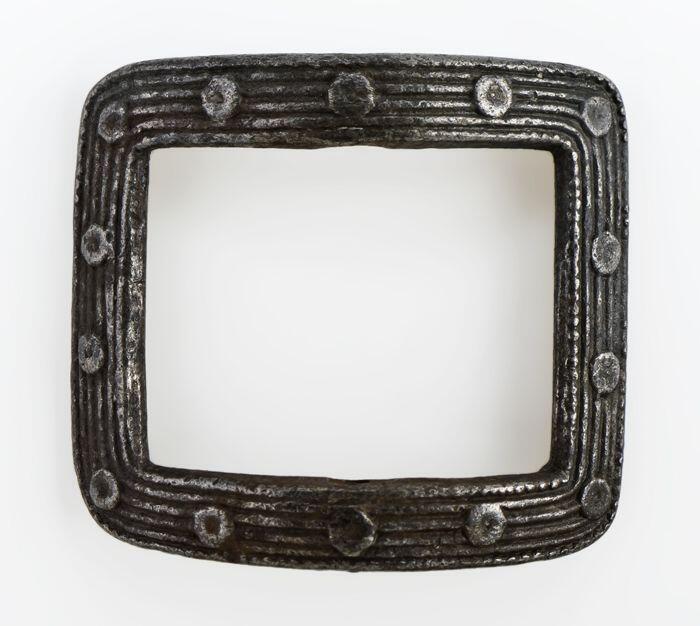 Metalen gesp met achterop "MARION I"