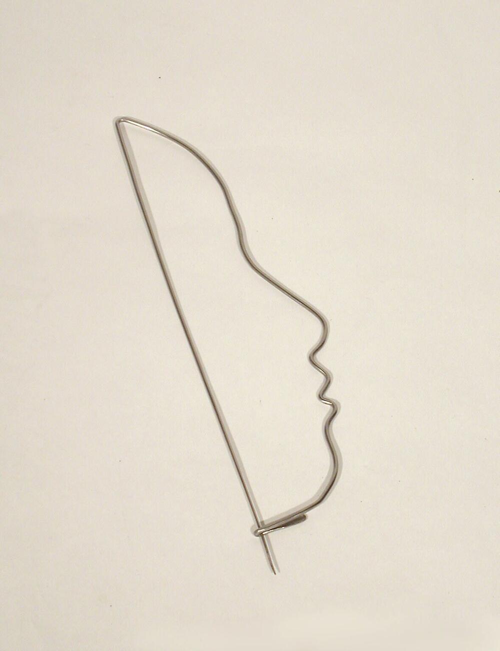 Profile brooch / Profiel broche