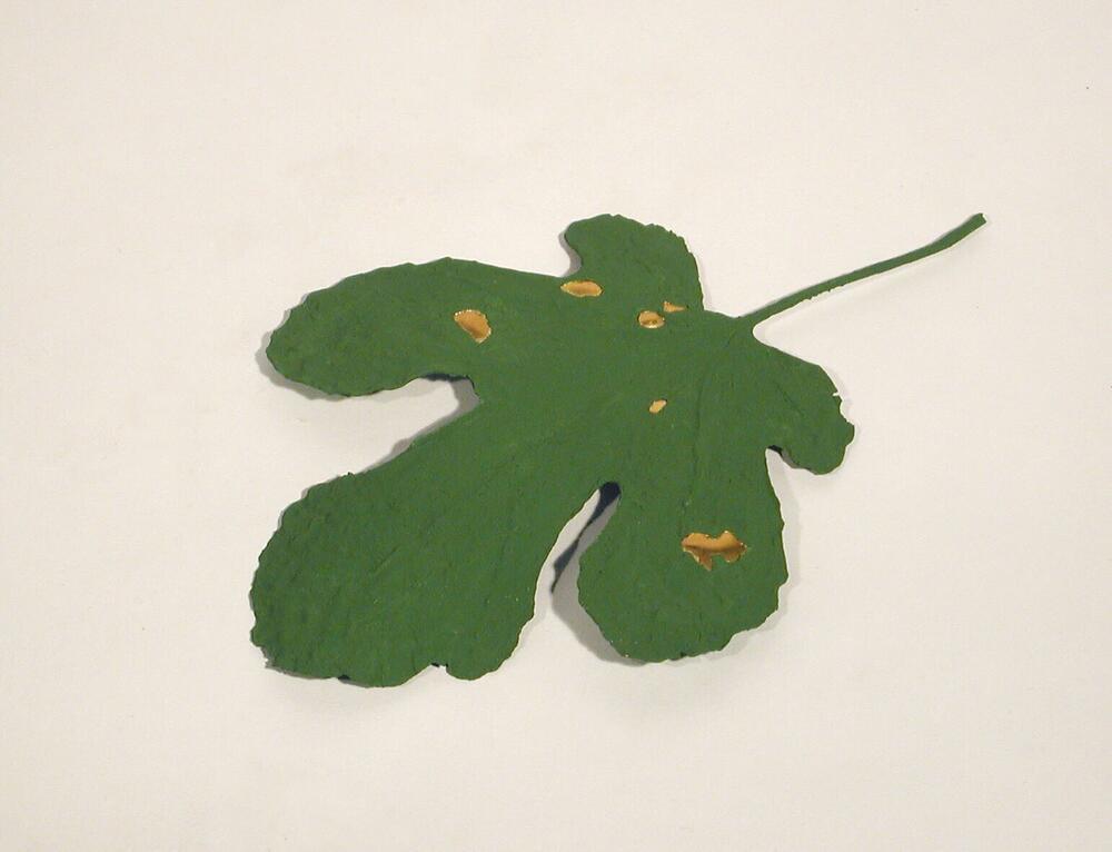 Reconstructed fig leaf