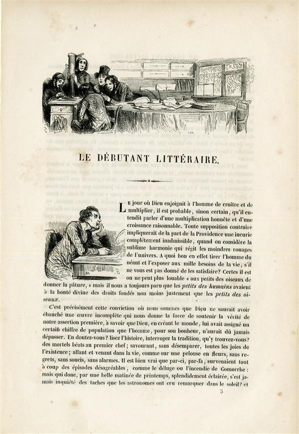 Le débutant littéraire