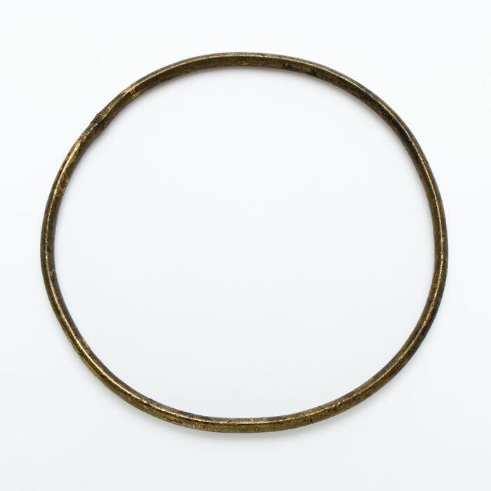 Koperen armband, dun en gladwandig