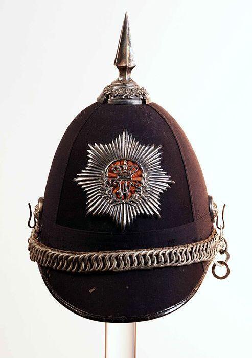 Piekhelm officier Rotterdamse Schutterij