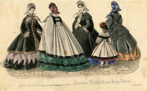 The Fashions; Gracieuse, Tijdschrift voor Jonge Dames