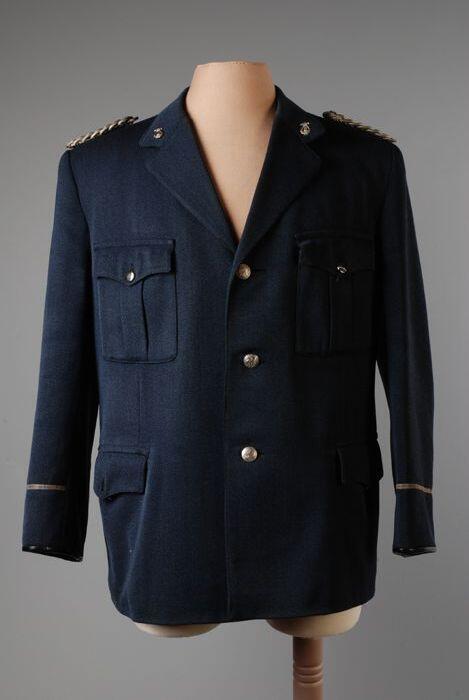 Uniformjas, antracietkleurig colbert behorende bij uniform "RET"