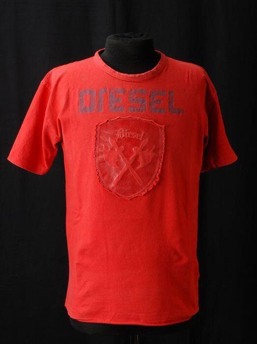 Rood t-shirt, merk Diesel, maat M