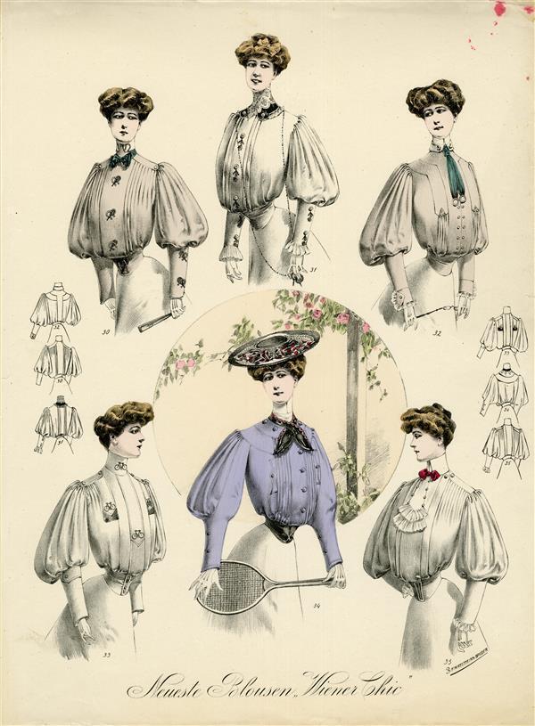 Neueste Blousen “Wiener chic”