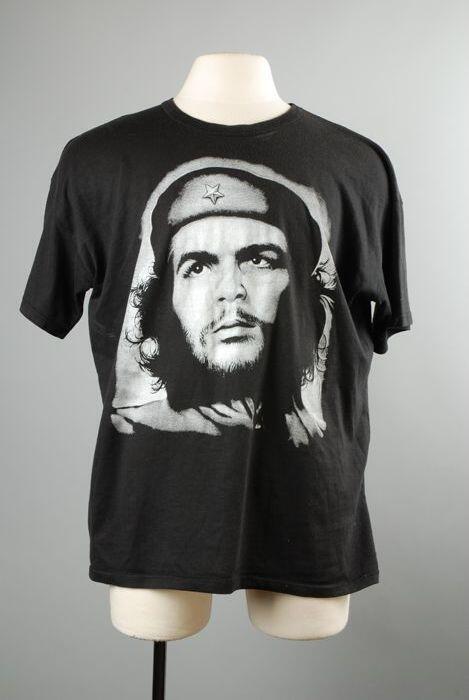 Zwart t-shirt met print van Che Guevara