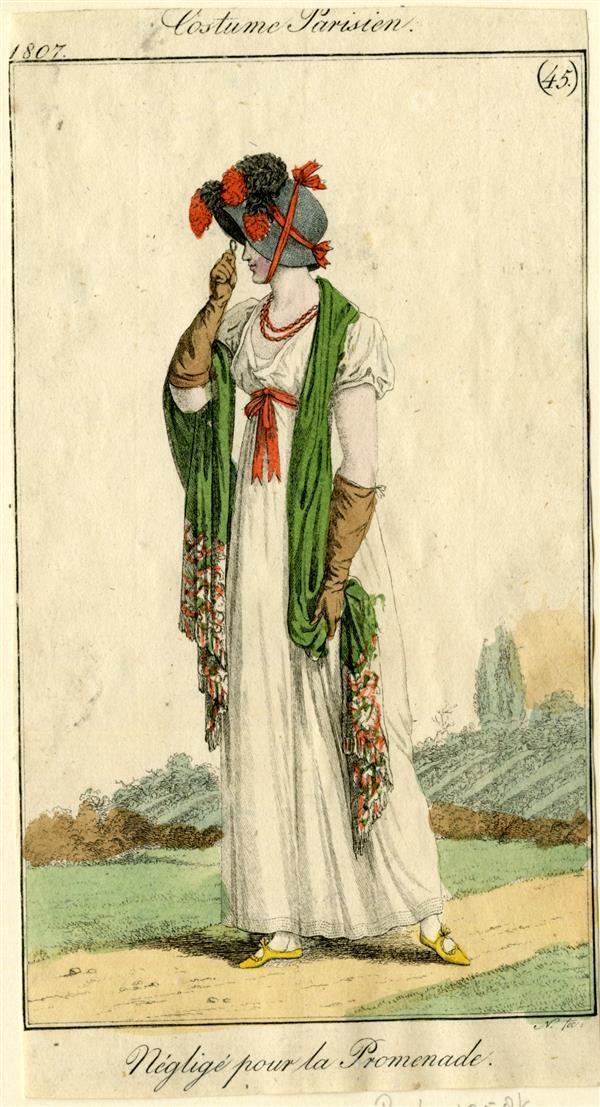Costume Parisien 'Negligé pour la Promenade'