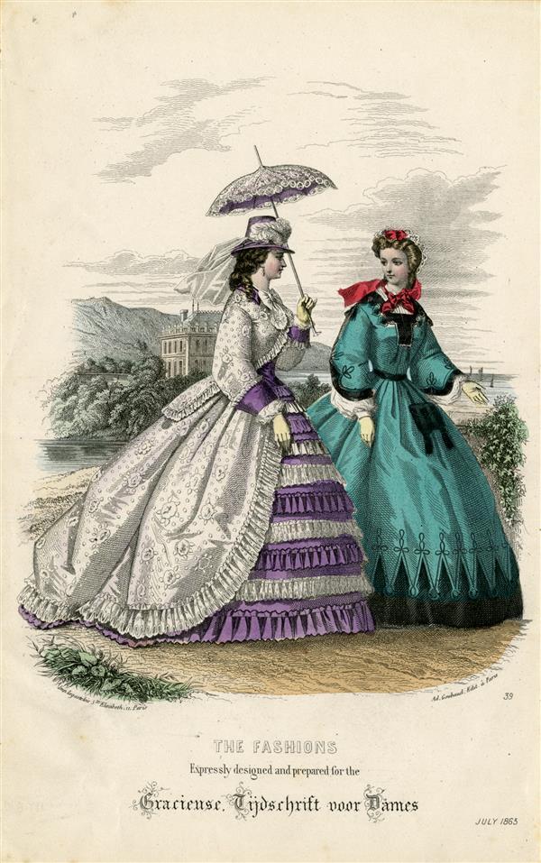 The Fashions; Gracieuse, Tijdschrift voor Dames