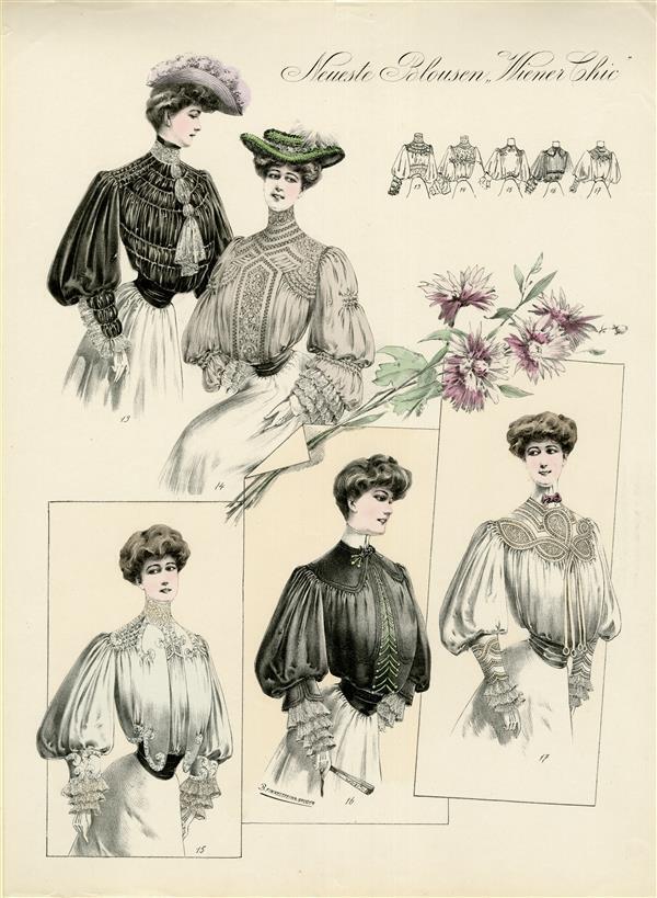 Neueste Blousen “Wiener chic”