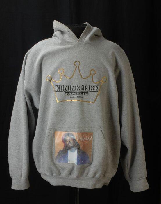 Hoodie "Koninklijke Familie", met foto van Helderheid