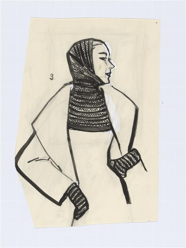 Illustratie van kleding om warm te blijven