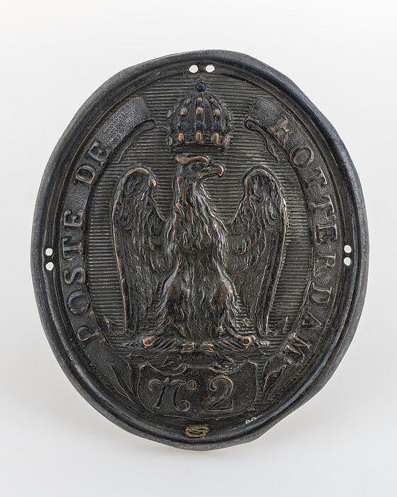 Medaille van de post te Rotterdam in de Franse tijd