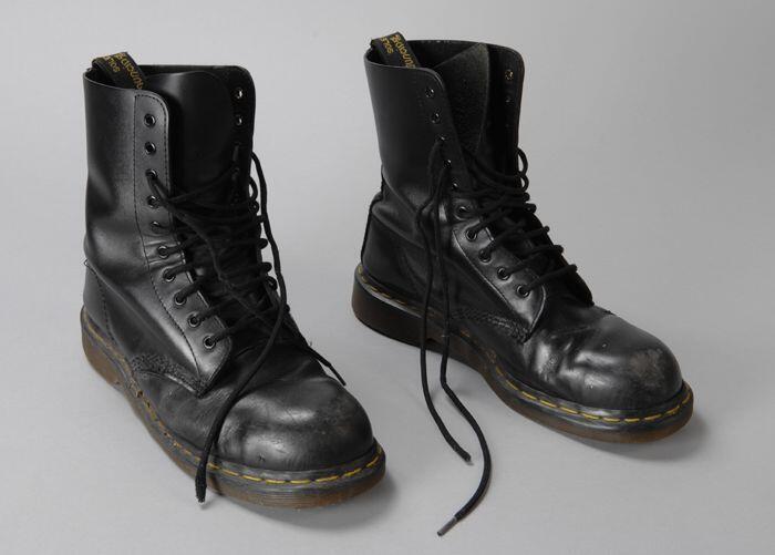 Zwarte Doc. Martens schoenen
