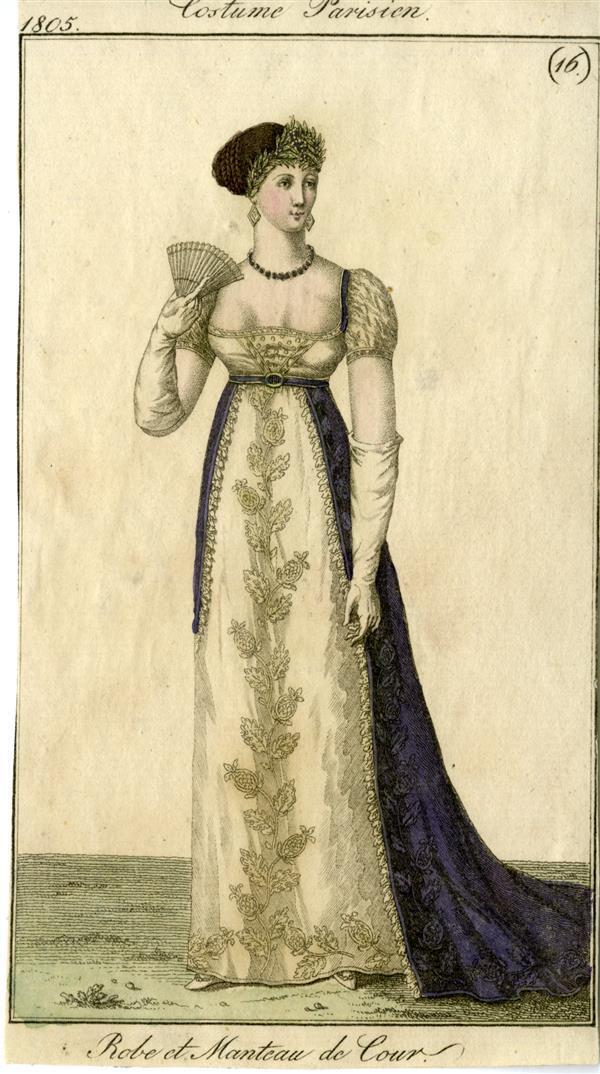 Costume Parisien 'Robe et Manteau de Cour'