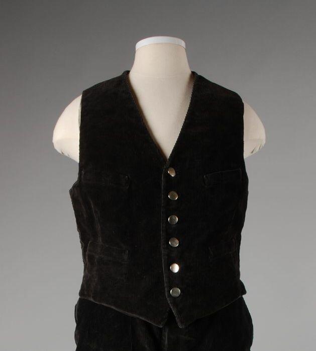 Zwart manchester gilet, Delta Ziekenhuis