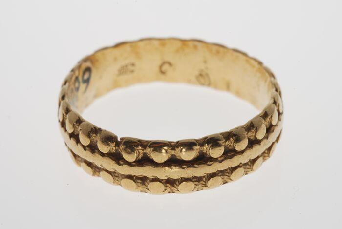 Gouden trouwring