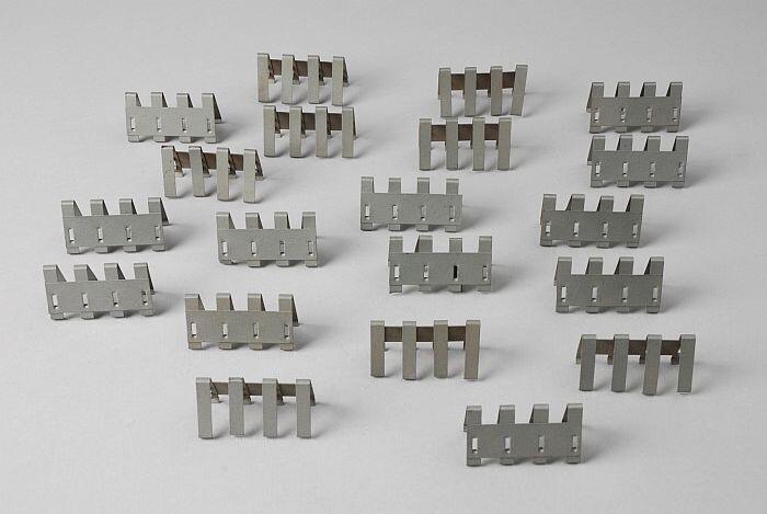 Metalen standaarden om prijzen op te tonen