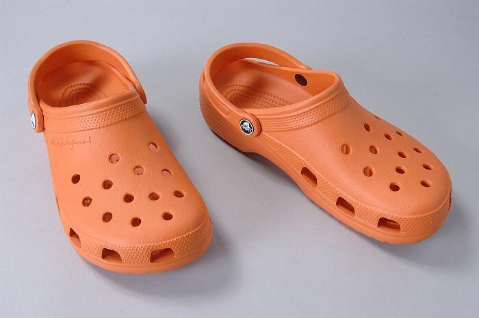 Oranje crocs