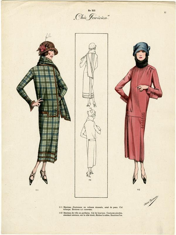 Chic Parisien, no. 313, fig. 111 en 112