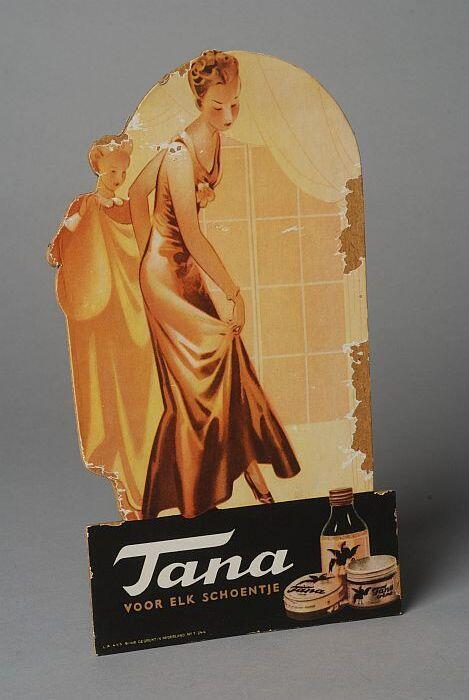 Reclamebord met "TANA"
