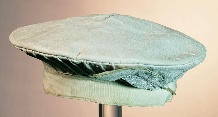 Witte baret