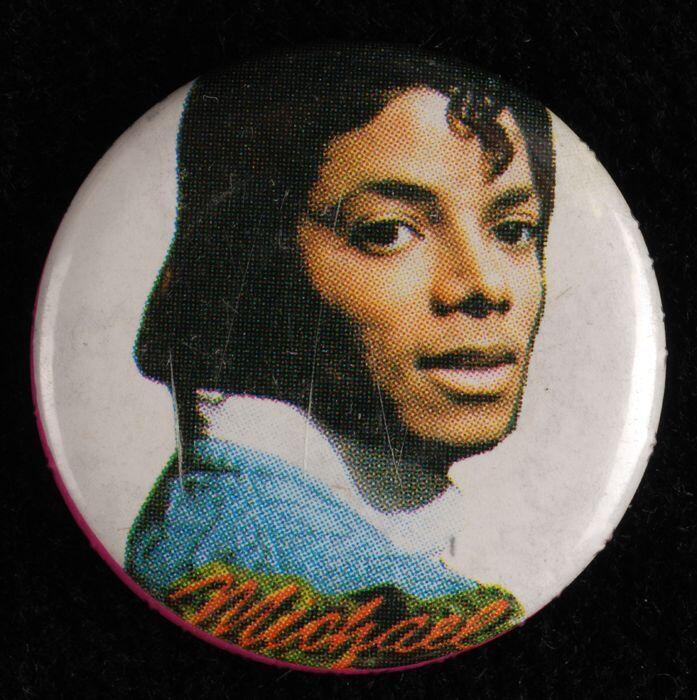 Button met "Michael" (Jackson)