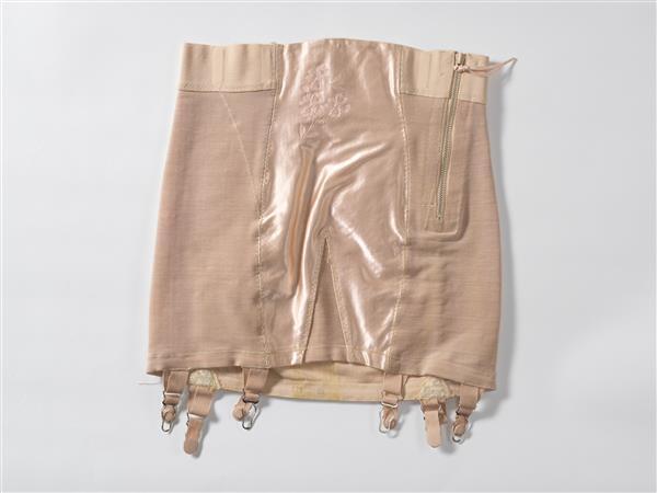 Step-in van roze nylon