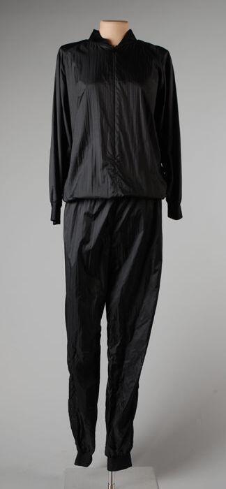 Zwarte overall, boiler suit, Monique van Heist