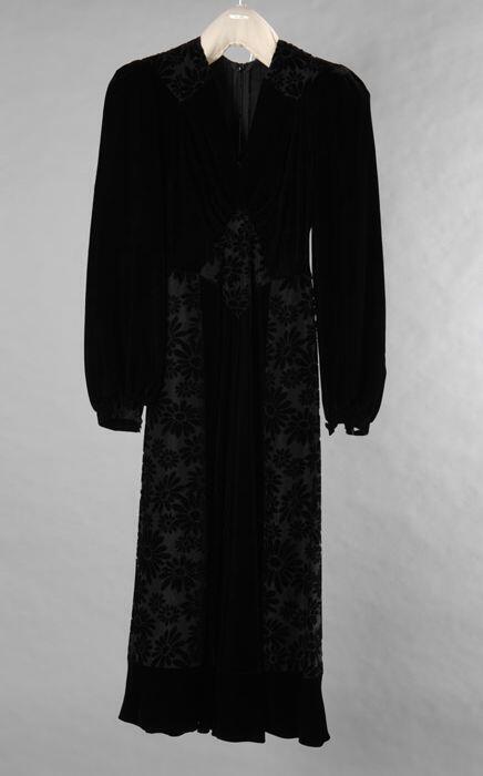 Zwart velours japon