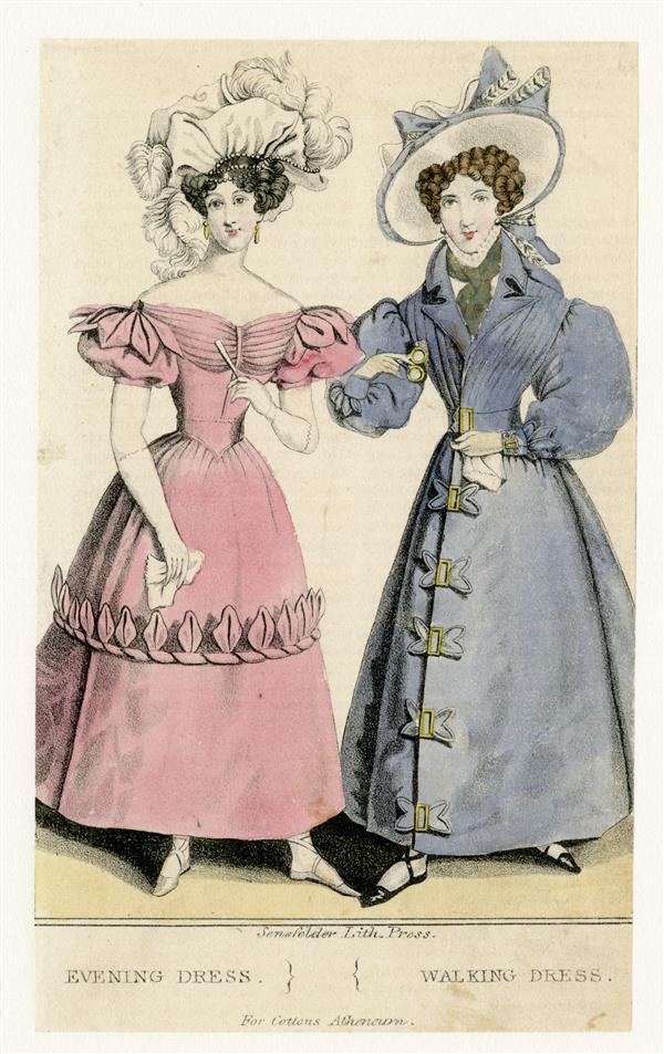 Evening Dress. Walking Dress.