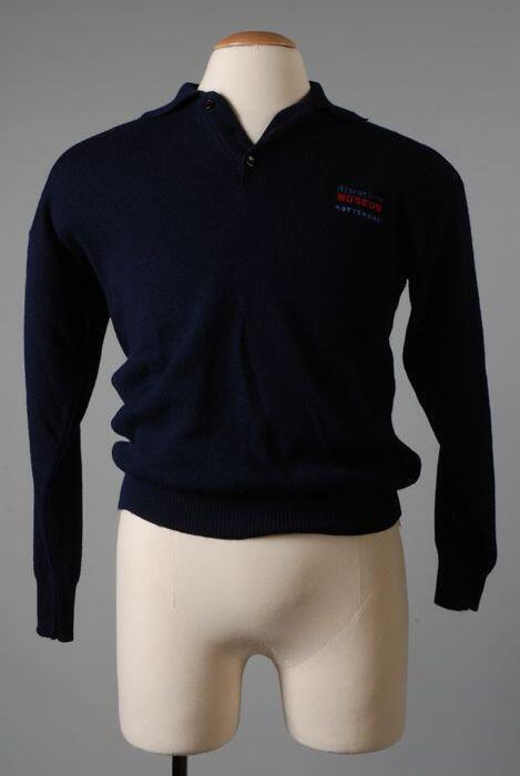 Trui of pullover "Historisch Museum Rotterdam", uniform gastvrouw