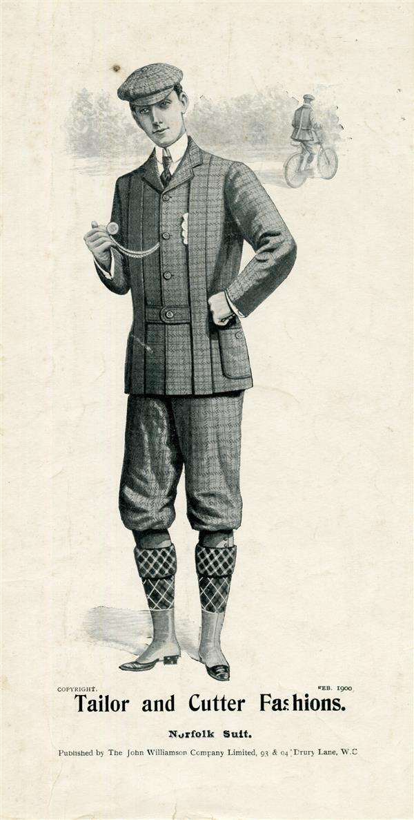 Tailor and Cutter Fashions, Norfolk Suit