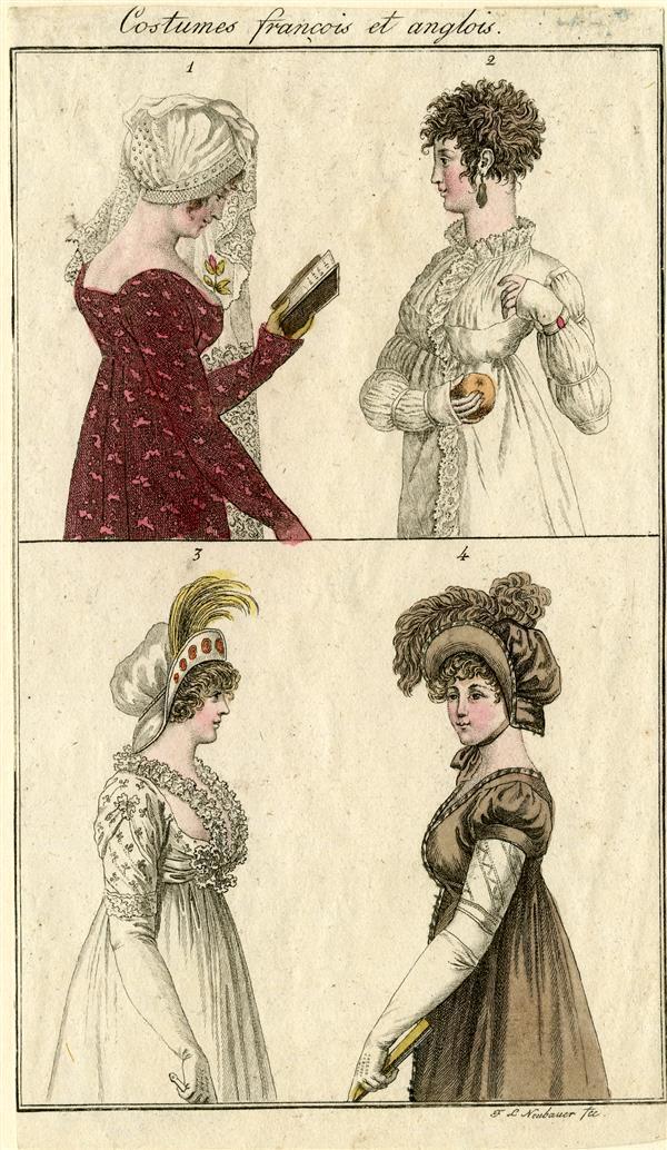 Costume français et anglais