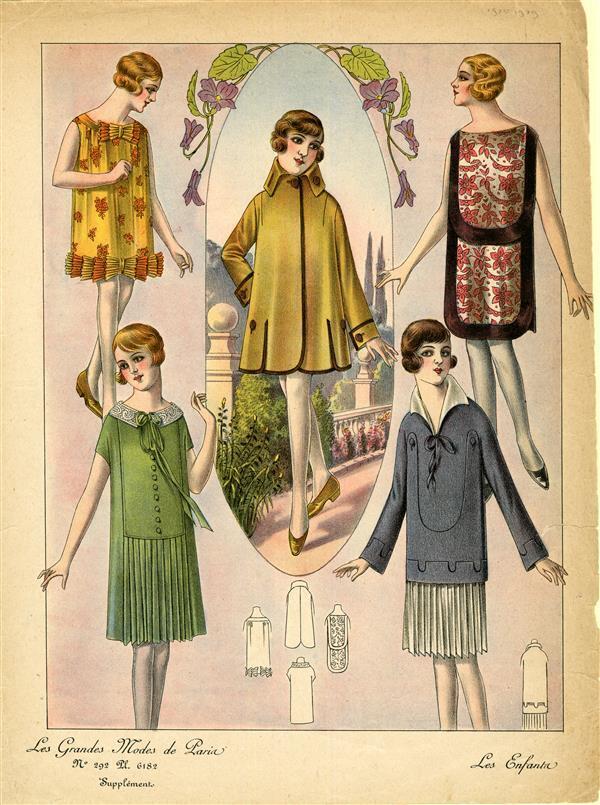 Les Grandes Modes de Paris, no. 292, pl. 6182 'Les Enfants'
