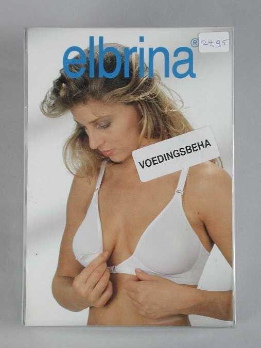 Witte voedingsbeha "elbrina" in doosje